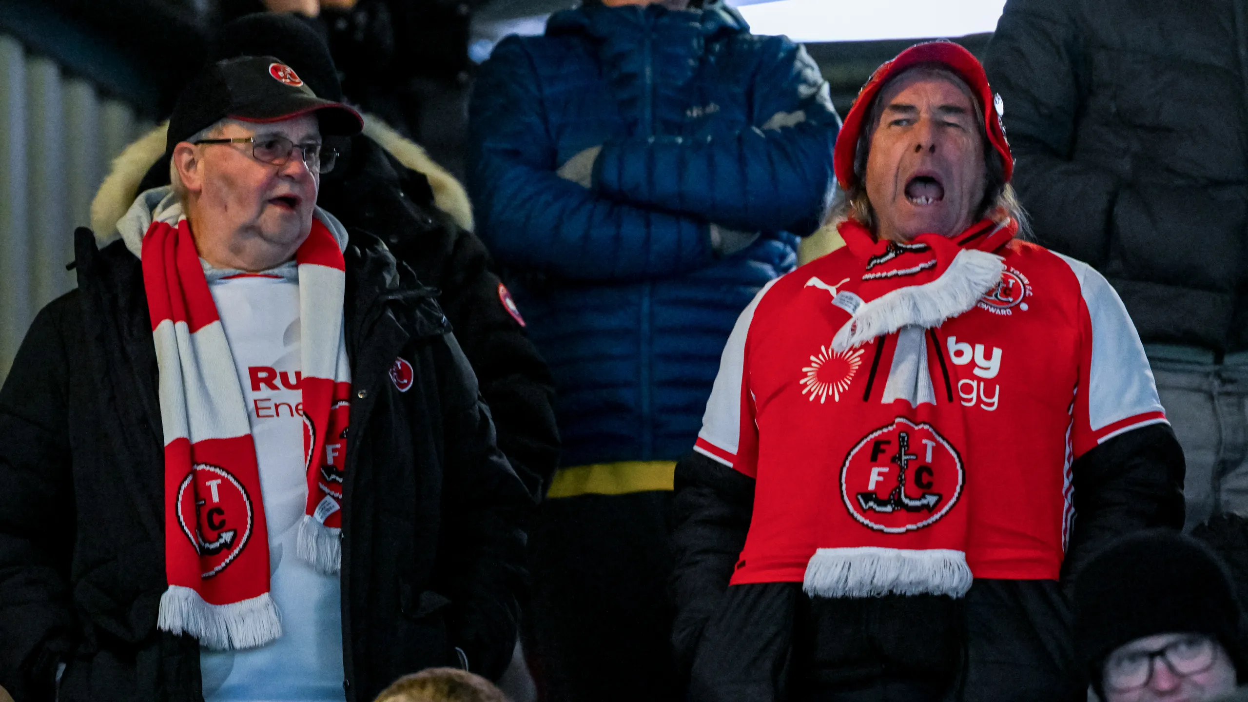 Fan Gallery: Cod Army in fine voice at Boundary Park - Fleetwood Town ...