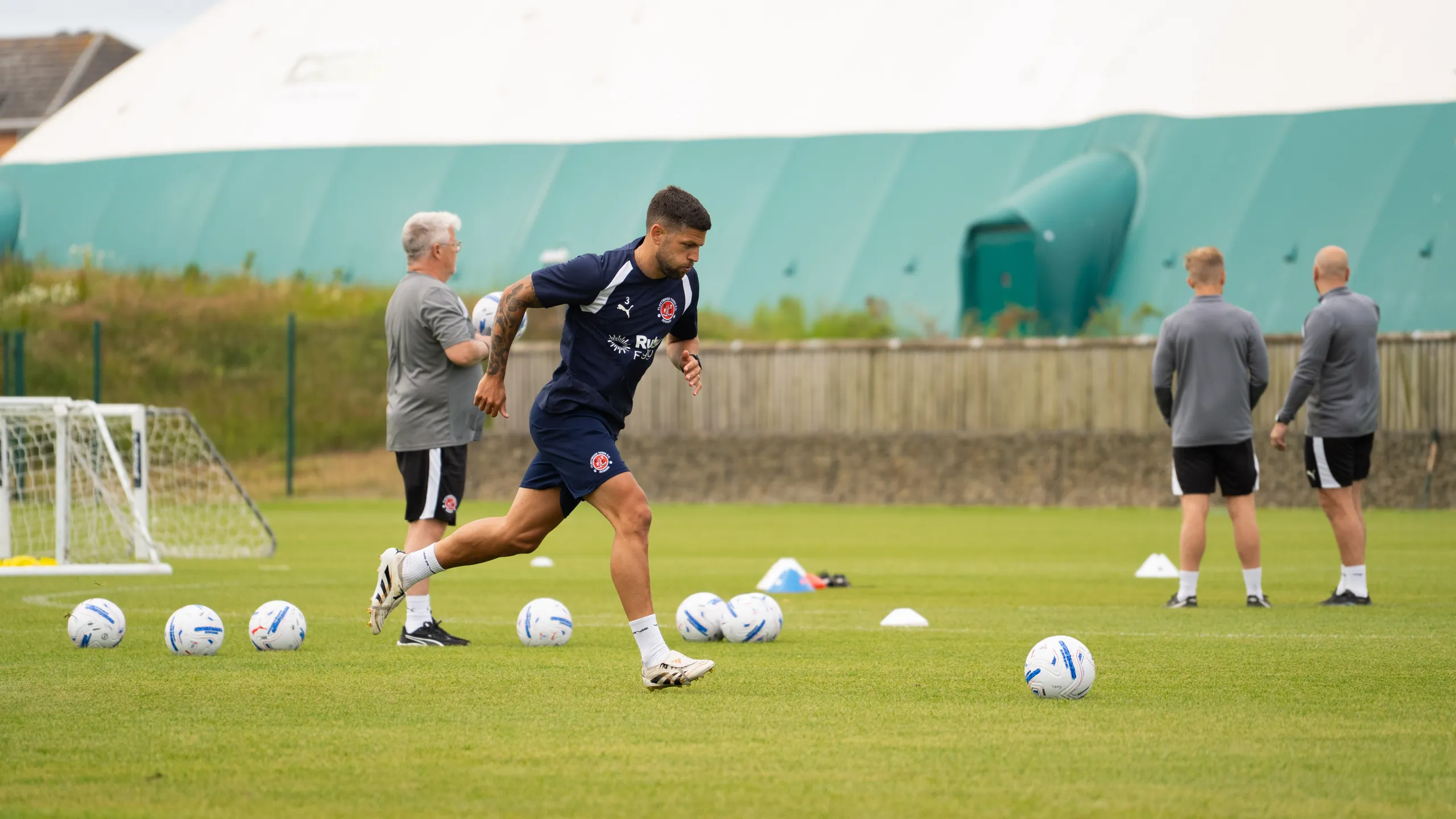 Gallery: Town get on the ball as pre-season preparations continue ...